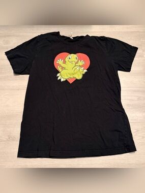 Extremely Rare Jackass Forever Dinosaur Official Crew Shirt MTV Movie Promo Sz L